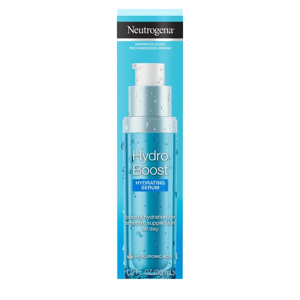 Neutrogena Hydro Boost Hydrating Hyaluronic Acid Face Serum, 1 OZ