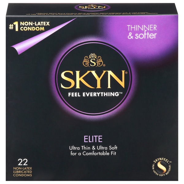 LIFESTYLES SKYN ELITE CONDOM 22CT