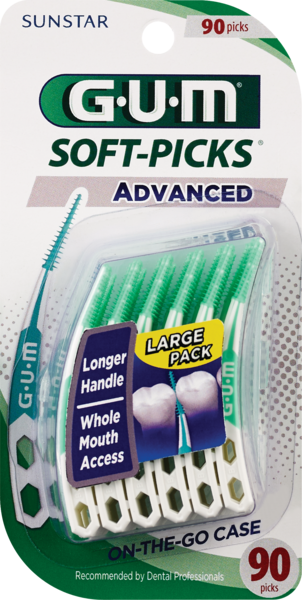 Sunstar GUM Soft-Picks Advance, 90CT