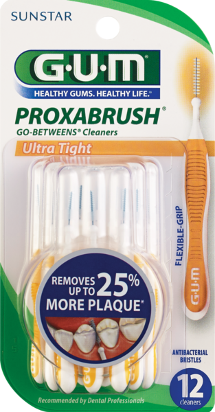 Gum Proxabrush Go-Betweens Cleaners Ultra Tight, 12 CT