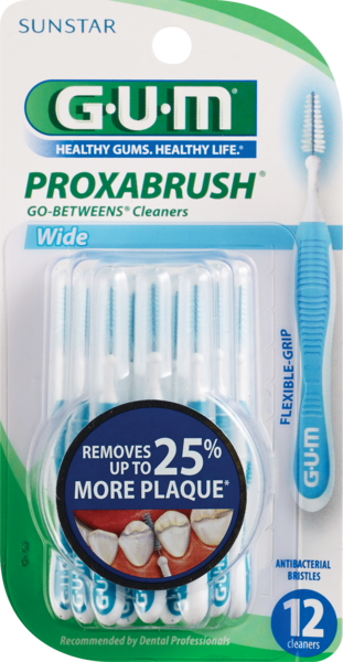 GUM Prox Go-Between Cleaners Wide, 12CT