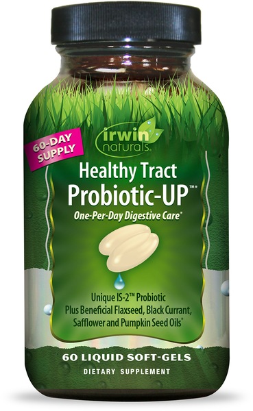 Irwin Naturals Healthy Tract Probiotic UP, 60CT