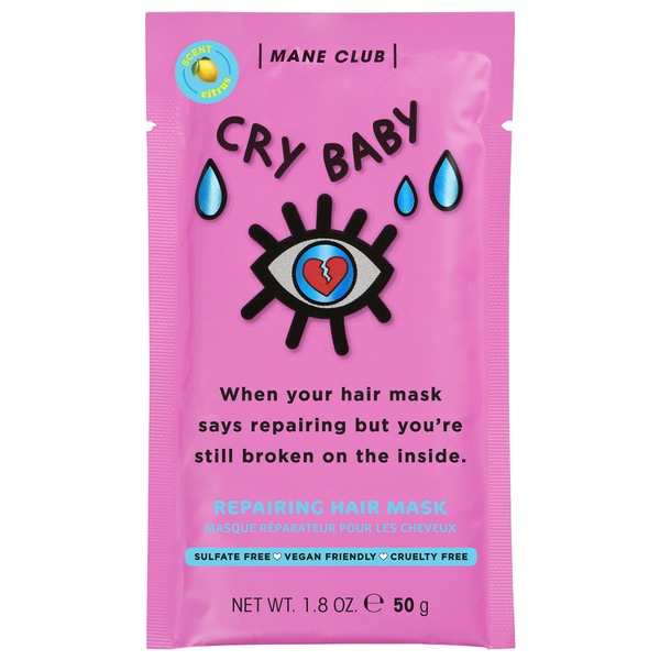 Mane Club Cry Baby Hair Mask, 1.8 OZ