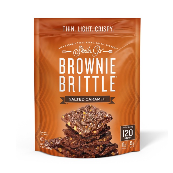 Sheila G's Brownie Brittle, Salted Caramel, 5 OZ