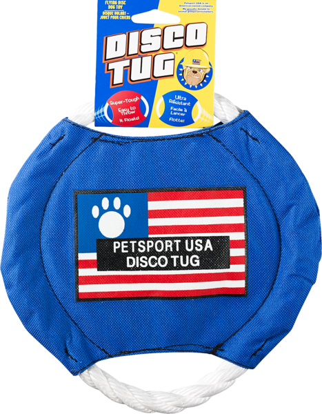 Petsport USA Disco Tug Dog Toy
