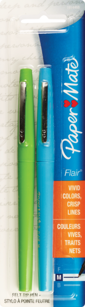 PAPERMATE FLAIR FASHION COLORS