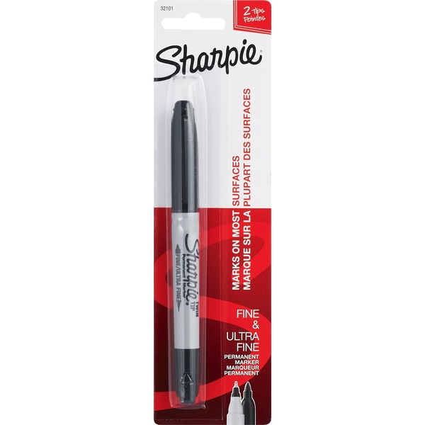 Sanford Sharpie Twin Ti Permanent Marker Black