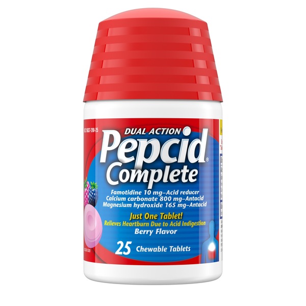 Pepcid Complete Dual ACTion Chewable Tablets, 50 CT.