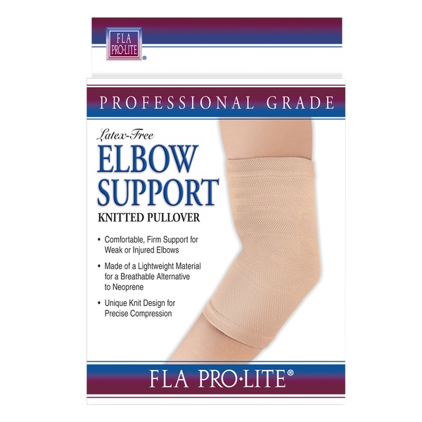 Pro•Lite Elbow Support Knitted Pullover, Beige XL