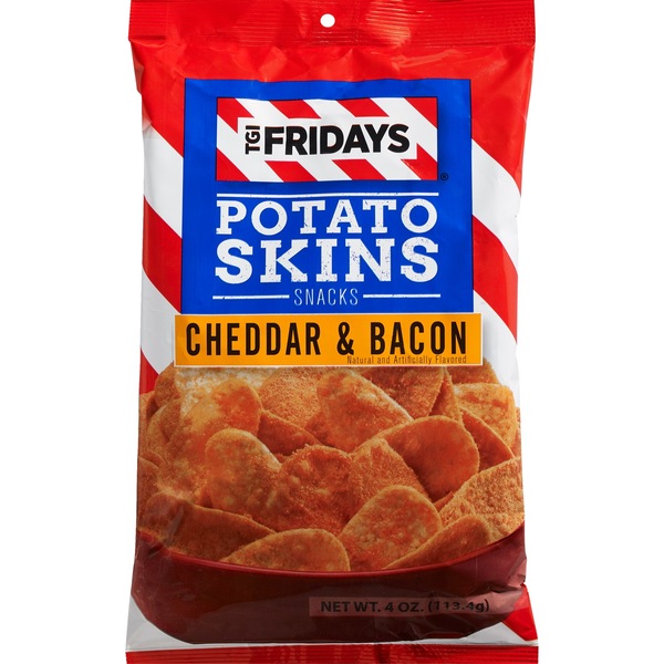 T.G.I. Friday's Potato Skins Cheddar & Bacon Snack Chips