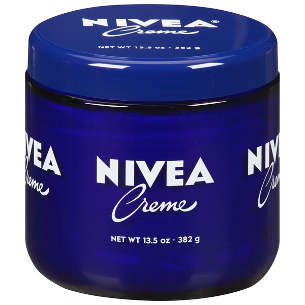 NIVEA Creme Body, Face & Hand Moisturizing Cream Jar, 13.5 OZ