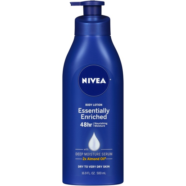 Nivea Body Lotion Essentially Enriched+Serum&AlmondOil(Pump)