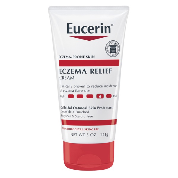 Clicking on the image opens a new modal with 1 larger images of Eucerin Eczema Relief Body Cream, 5 OZ. Some images may not have descriptive text. 1 out of 1.