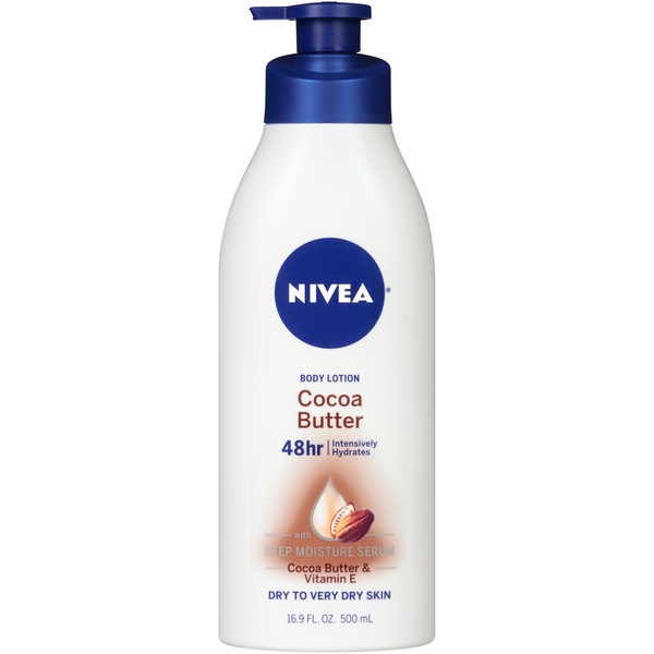 Nivea Body Lotion Cocoa Butter With Serum&Vitamin E (Pump)