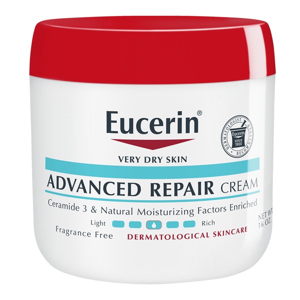 Eucerin Advanced Repair CREAM Very Dry Skin Frag Free (Jar)