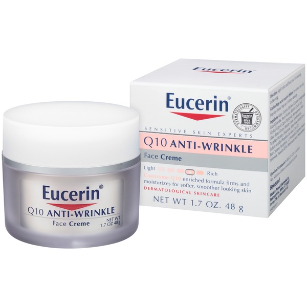 Clicking on the image opens a new modal with 1 larger images of Eucerin Sensitive Skin Experts Q10 Anti-Wrinkle Face Creme 1.7 OZ. Some images may not have descriptive text. 1 out of 1.