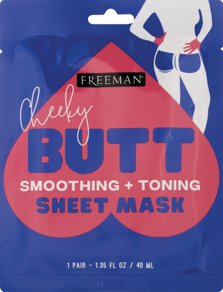 Freeman Cheeky Butt Smoothing + Toning Sheet Mask