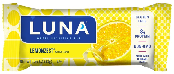 Luna Lemon Zest Nutrition Bar for Women