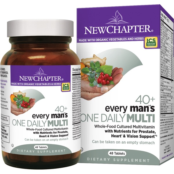 New Chapter Every Man's One Daily Multi 40+ Tablets