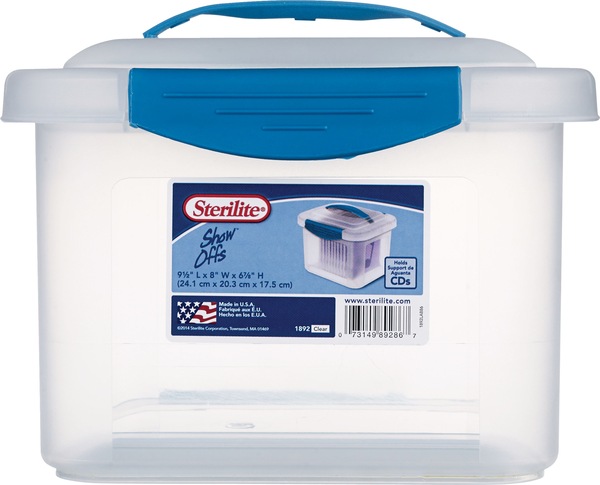 Sterilite ShowOffs Storage Container, Small