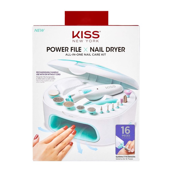 Clicking on the image opens a new modal with 1 larger images of KISS PowerFile Nail File. Some images may not have descriptive text. 1 out of 1.