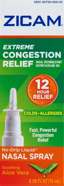 Homeopathic Zicam Extreme Congestion Nasal Spray, 0.5 OZ