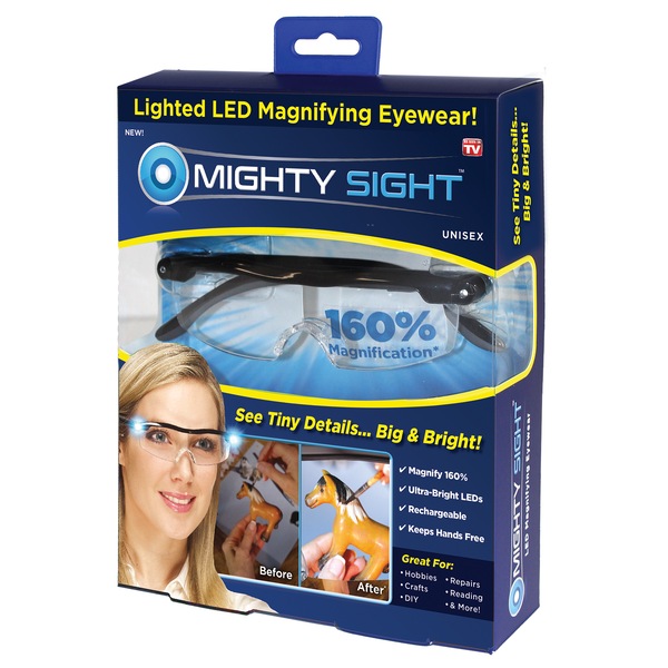 Mighty Sight Lighted LED Magnifying Eyewear