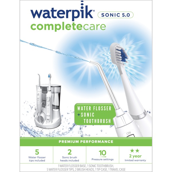 Waterpik Complete Care 5.0 Water Flosser + Toothbrush WP-861