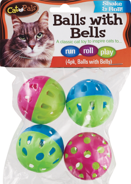 Cat Pals Balls with Bells