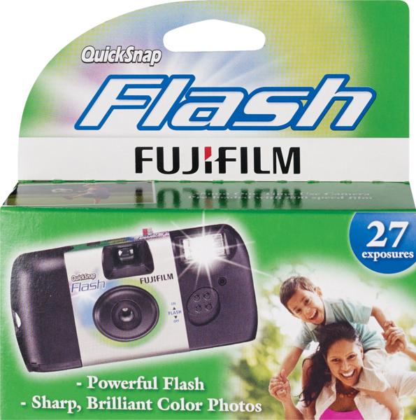 Fujifilm QuickSnap Flash Camera, 27 Exposures