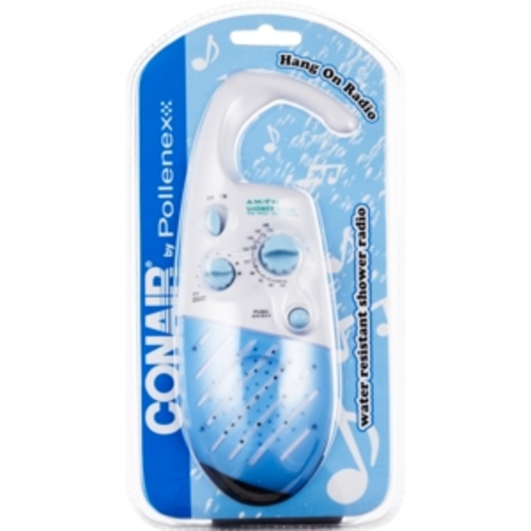 Conair by Pollenex Water Resistant Shower Radio