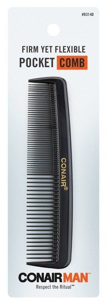 CNR MAN POCKET COMB BLACK