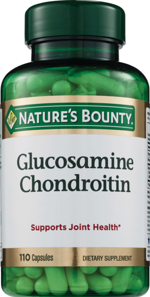 Nature's Bounty Glucosamine Chondroitin Complex Capsules, 110CT