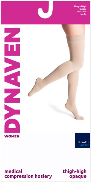 SIGVARIS Women's DYNAVEN 970 Thigh-High 20-30mmHg