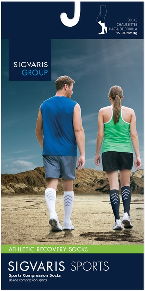 Sigvaris Athletic Recovery Sock 401 Calf