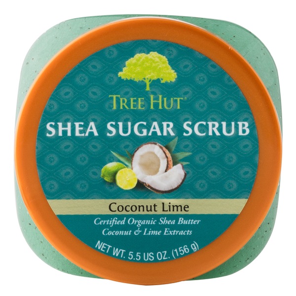 Tree Hut Shea Sugar Scrub 5.5 OZ, Coconut Lime