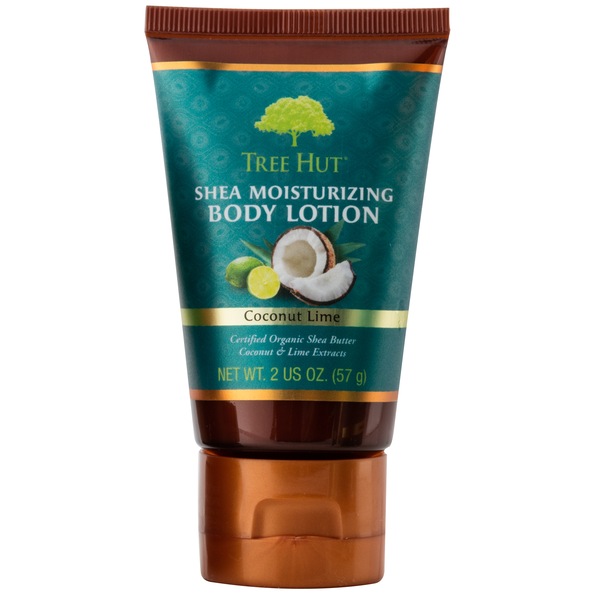 Tree Hut Shea Moisturizing Body Lotion 2 OZ, Coconut Lime