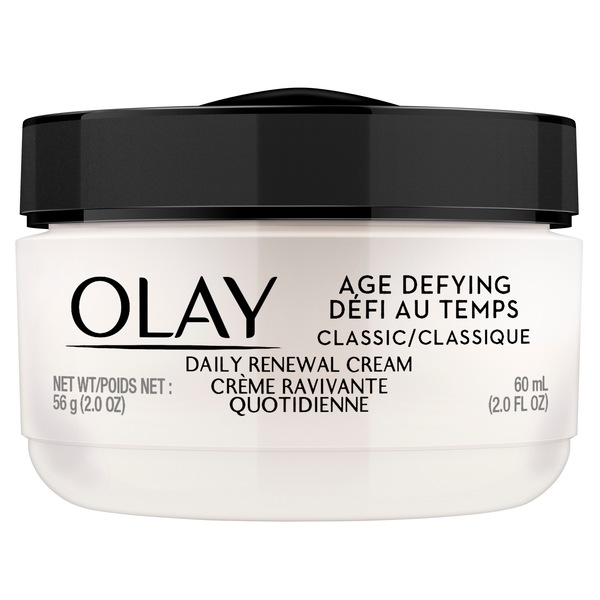 Olay Age Defying Classic Daily Renewal Cream, Face Moisturizer, 2 OZ