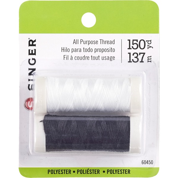 Singer All Purpose Polyester Thread, 2CT