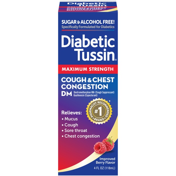 Diabetic Tussin DM MS 4oz