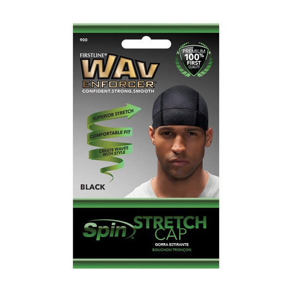 WAV ENFORCER STRETCH CAP BLACK