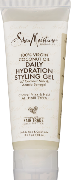 SheaMoisture Travel Size Daily Hydration Styling Gel, 3.2 OZ