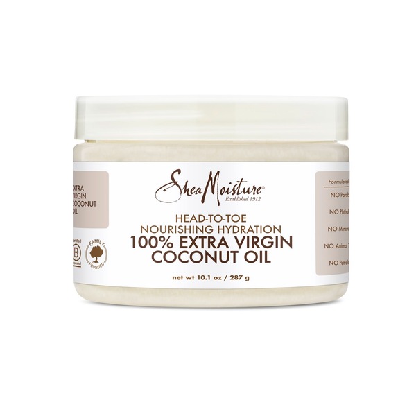 SheaMoisture Head-To-Toe Nourishing Hydration 100% Extra Virgin Coconut Oil, 10.5 OZ
