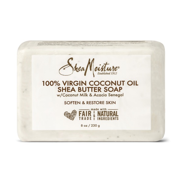 SheaMoisture African Black Soap with Shea Butter, 8 OZ