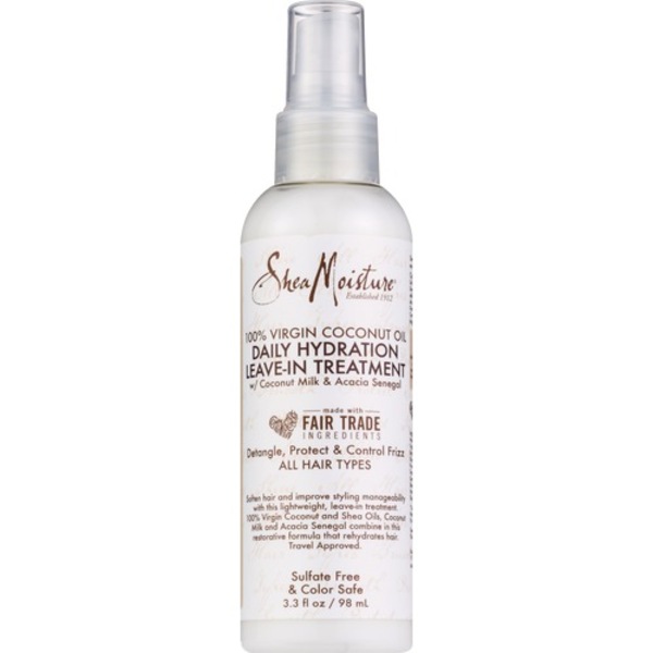 SheaMoisture 100% Virgin Coconut Oil Daily Hydration leave-in Treatment 