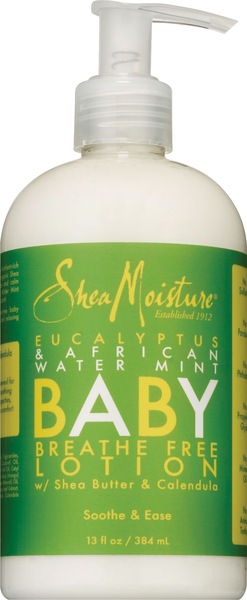 SheaMoisture Eucalyptus & African Water Mint Baby Lotion, 13 OZ