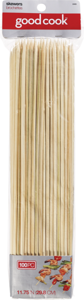 Good Cook Bamboo Skewers/Brochettes, 12 inch, 100CT