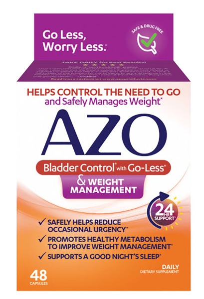 Azo Bladder Control Weight Management 48CT