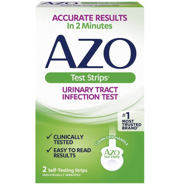 AZO + Urinary Tract Infection (UTI) Test Stips + Clinically Tested + 2CT