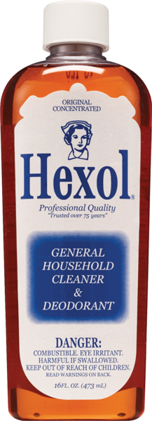 Clicking on the image opens a new modal with 2 larger images of Hexol General Household Cleaner & Deodorant. Some images may not have descriptive text. 1 out of 2.